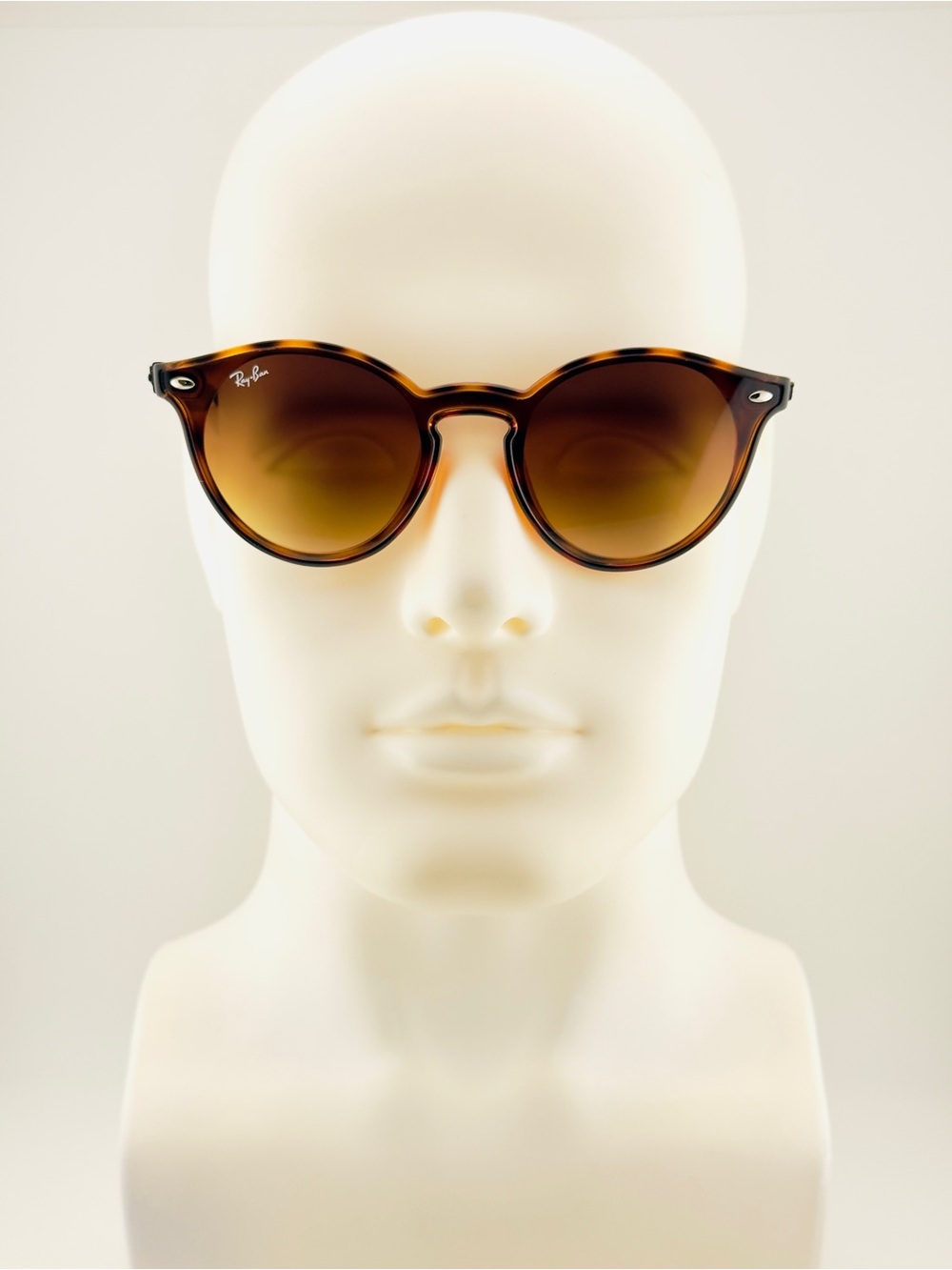 Ray-Ban Blaze Panthos Sunglasses RB4380N Polished Havana Brown Gradient lenses